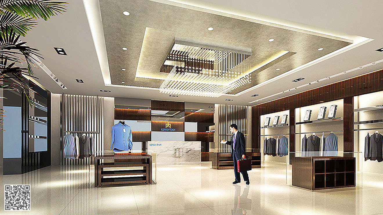 金田男裝專(zhuān)賣(mài)店設(shè)計(jì)