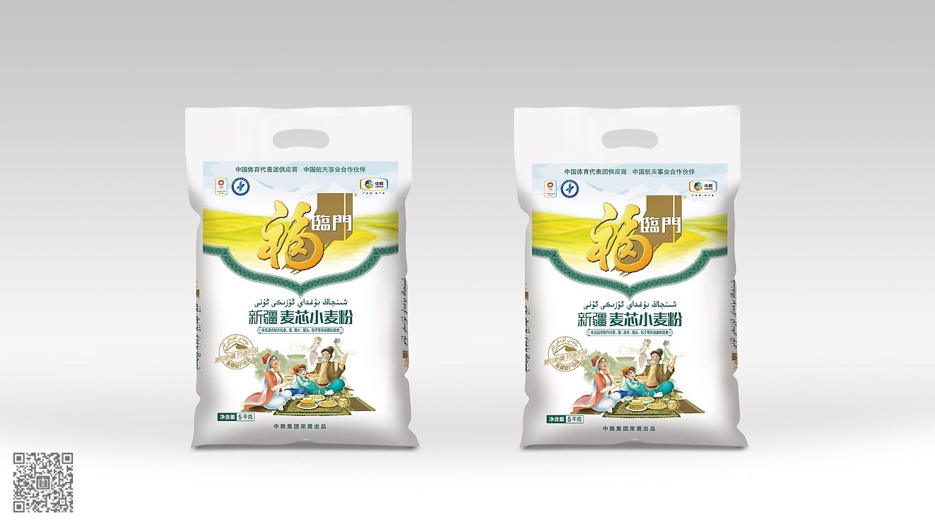 中糧面業(yè)面粉包裝設(shè)計(jì)與插畫(huà)繪制