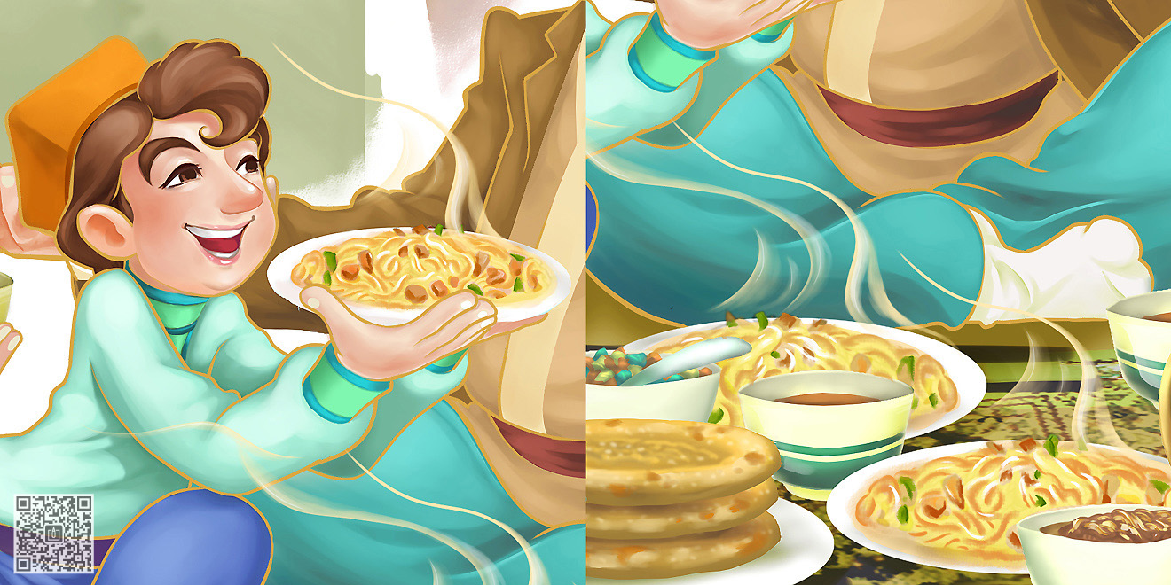 中糧面業(yè)面粉包裝設(shè)計(jì)與插畫(huà)繪制